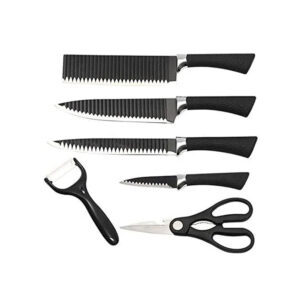 Knife Set 6 Pieces Non-Stick Coating