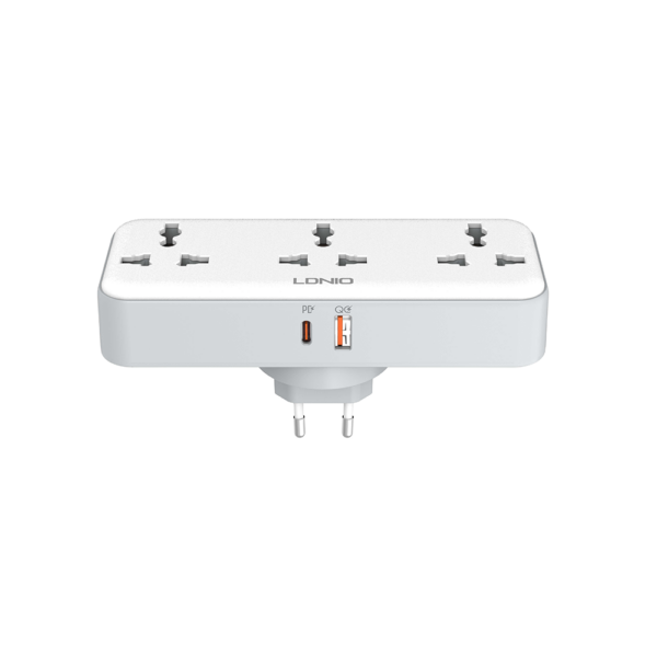 LDNIO SC3317 3 AC Outlets Portable Extension Power Socket