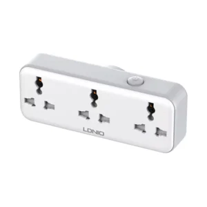 LDNIO SC3317 3 AC Outlets Portable Extension Power Socket