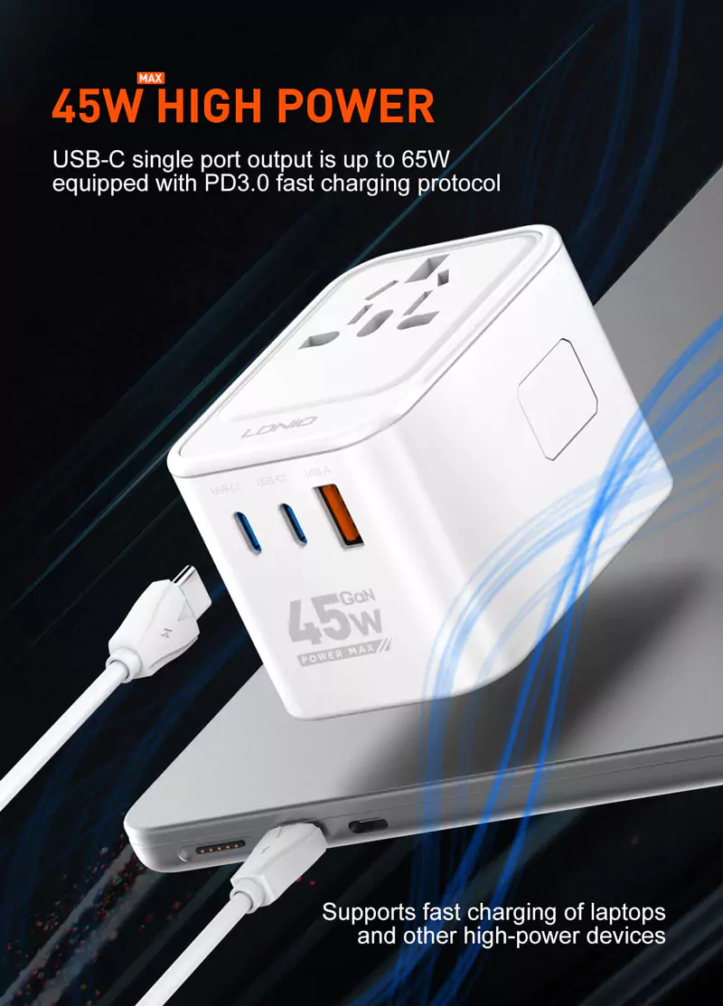 LDNIO Z8 45W