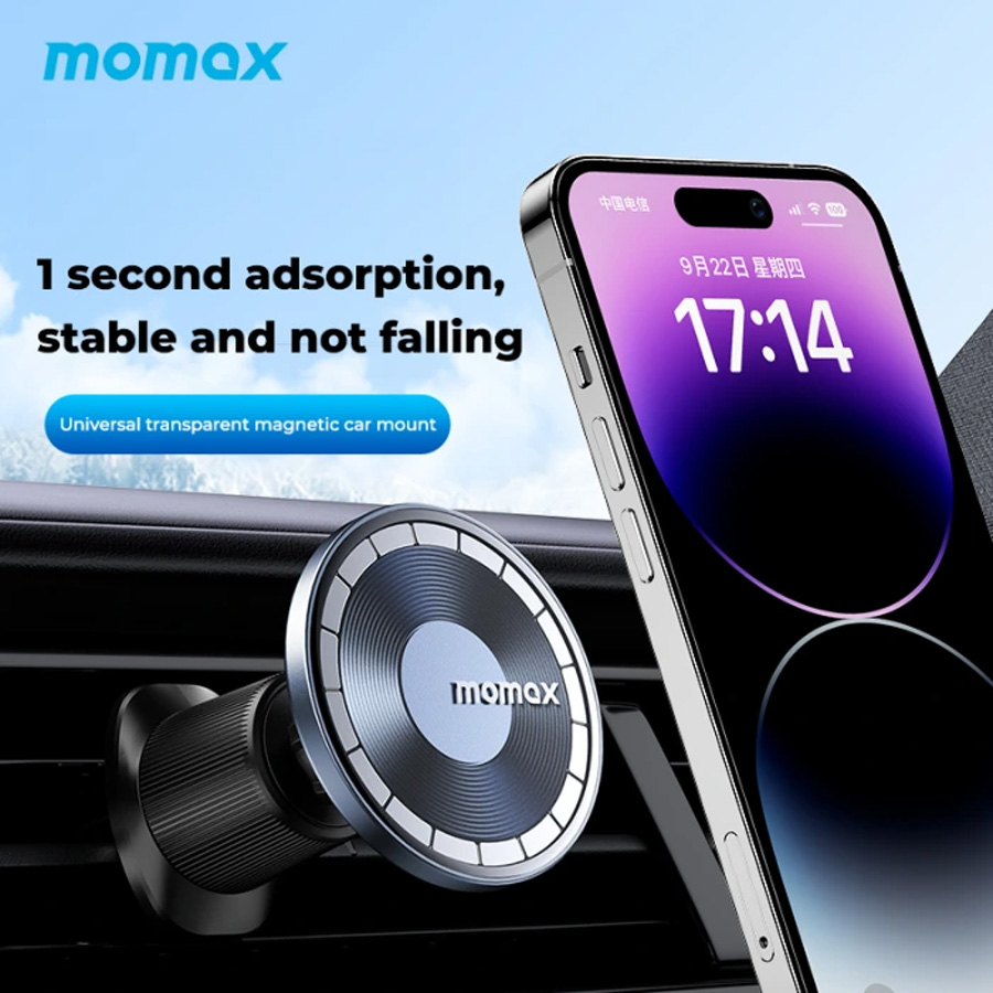 MOMAX CM22L MoVe Easy 360 Degree Rotatable Magnetic Car Mount