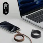 MOMAX Mag.Link Magnetic USB-C to USB-C Cable 60W - Image 3