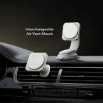 MOMAX Q2.Mag 15W Magnetic Wireless Charging Car Mount - Image 3