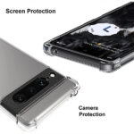 Magic Mask Google Pixel 7 / 7A / 7 Pro Q Series Shockproof Hard Transparent Case