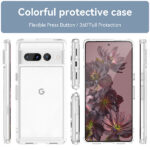 Magic Mask Google Pixel 7 / 7A / 7 Pro Q Series Shockproof Hard Transparent Case