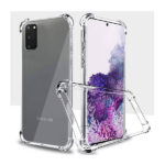 Magic Mask Samsung Galaxy S20 - S20 Plus Q Series Shockproof Hard Transparent Case