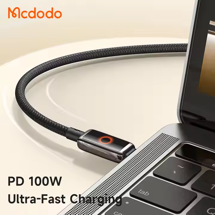 Mcdodo CA 668 USB C to USB C Auto Power Off Cable 3 4