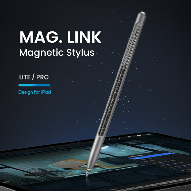 Momax Mag.Link Pro Magnetic Charging Active Stylus Pen - TP9E