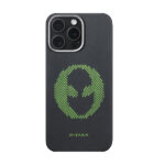 PITAKA iPhone 16 Pro - 16 Pro Max Aries Tactile Woven Case-Alien