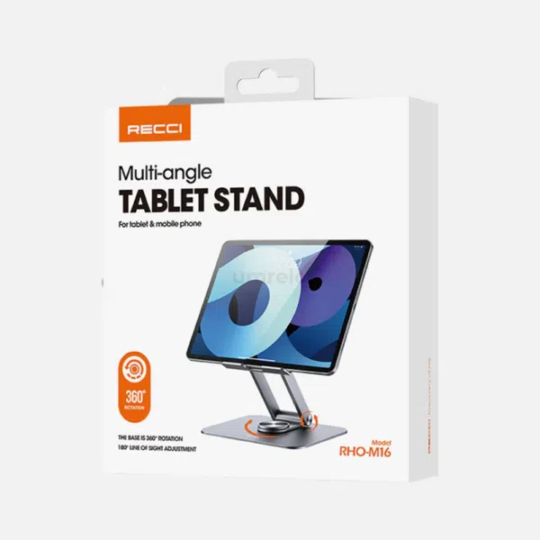 RECCI RHO-M16 Multi-Angle iPad Tablet Stand - Image 5