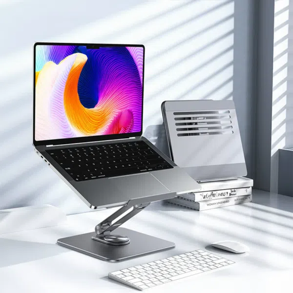 RECCI RHO-M17 Multi-Angle Laptop Stand iPad Holder - Image 3