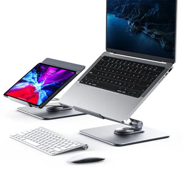 RECCI RHO-M17 Multi-Angle Laptop Stand iPad Holder - Image 2