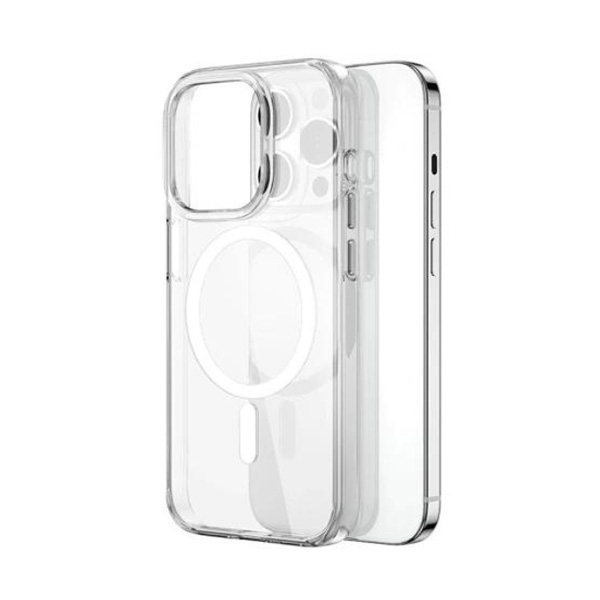 WiWU iPhone 15 Pro - 15 Pro Max Transparent MagSafe Protective Case