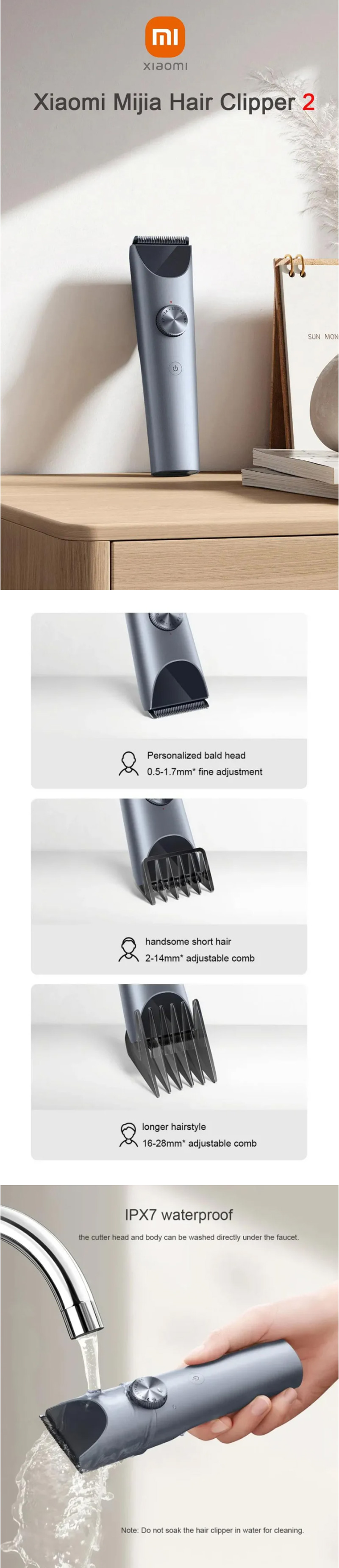 Xiaomi MIJIA Hair Clipper 2