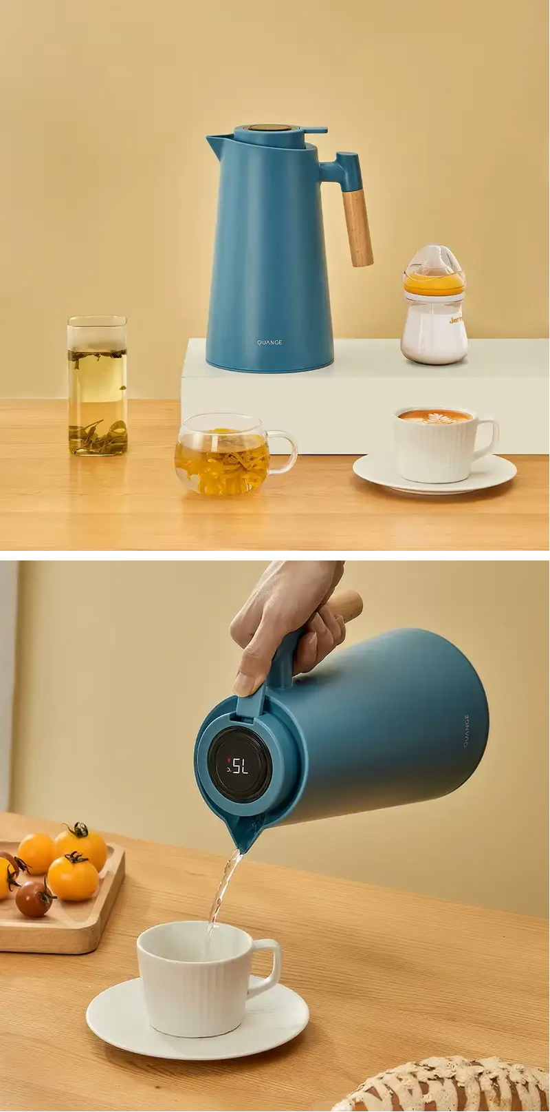 Xiaomi Quange Digital Temperature Display Thermos Kettle