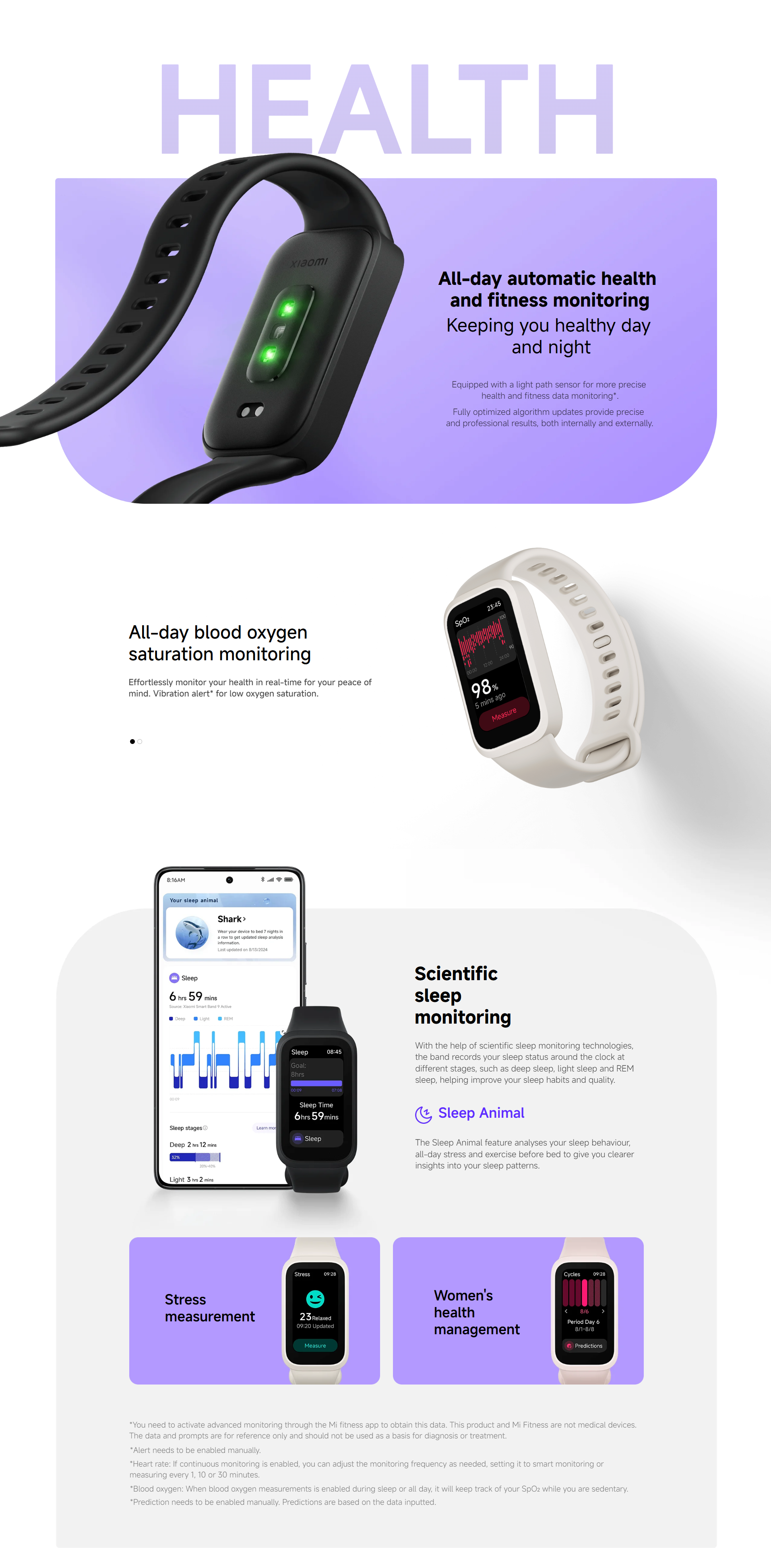 Xiaomi Smart Band 9 Active 5