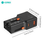 СОТЕСі 25W Mini Universal Travel Charger 1A 1C OT 002 4 1