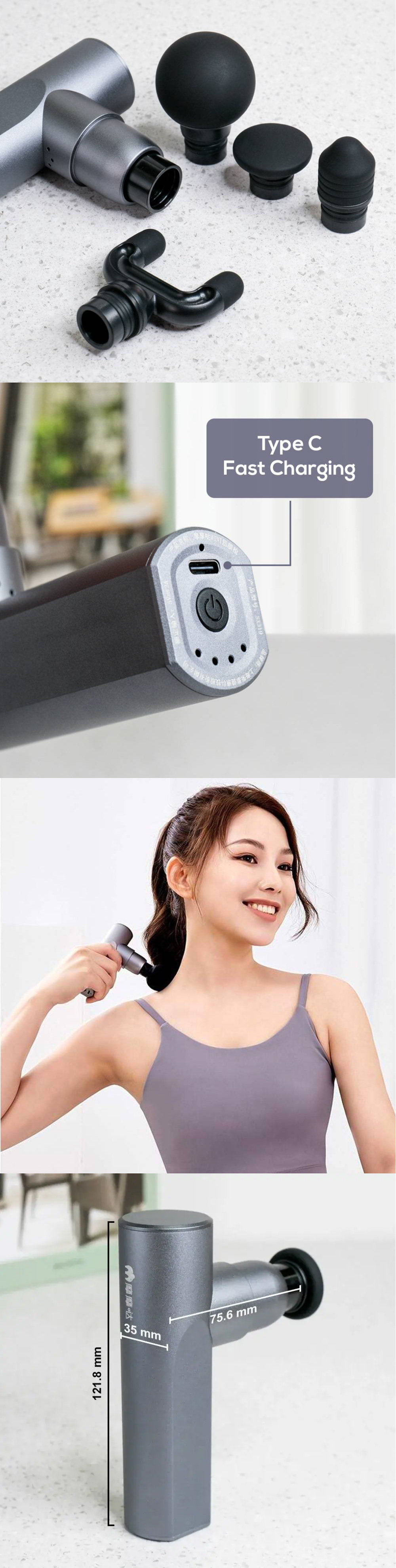 Xiaomi Momoda SX319 TriggerPoint Handheld Massage Gun