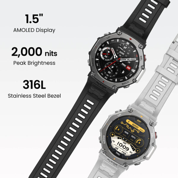 Amazfit T Rex 3 Rugged GPS Smart Watch 3 5