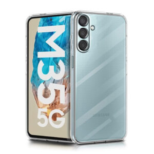 Crystal Clear Hard Case For Samsung Galaxy M35