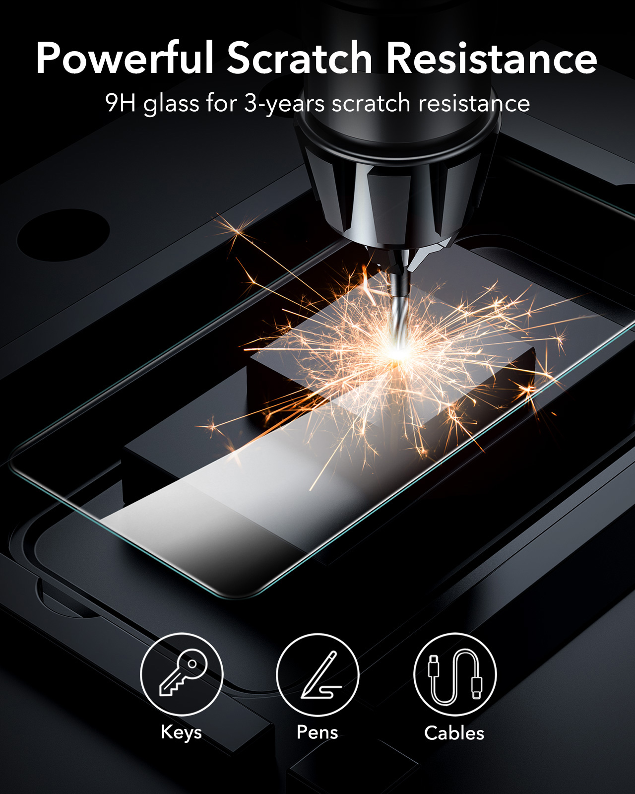 Galaxy S25 Ultra Clear Tempered Glass