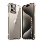 Magic Mask iPhone 15 / 15 Pro / 15 Pro Max Q Series Shockproof Hard Transparent Case