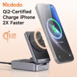 Mcdodo CH-519 MagQ Qi2 15W Foldable Magnetic Wireless Charger