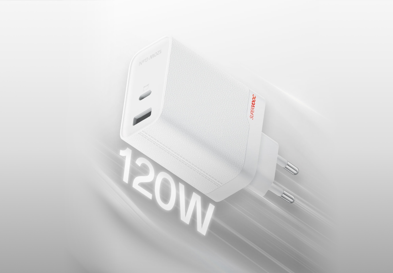 OnePlus SUPERVOOC 120W Dual Ports GaN Power Adapter Kit 11