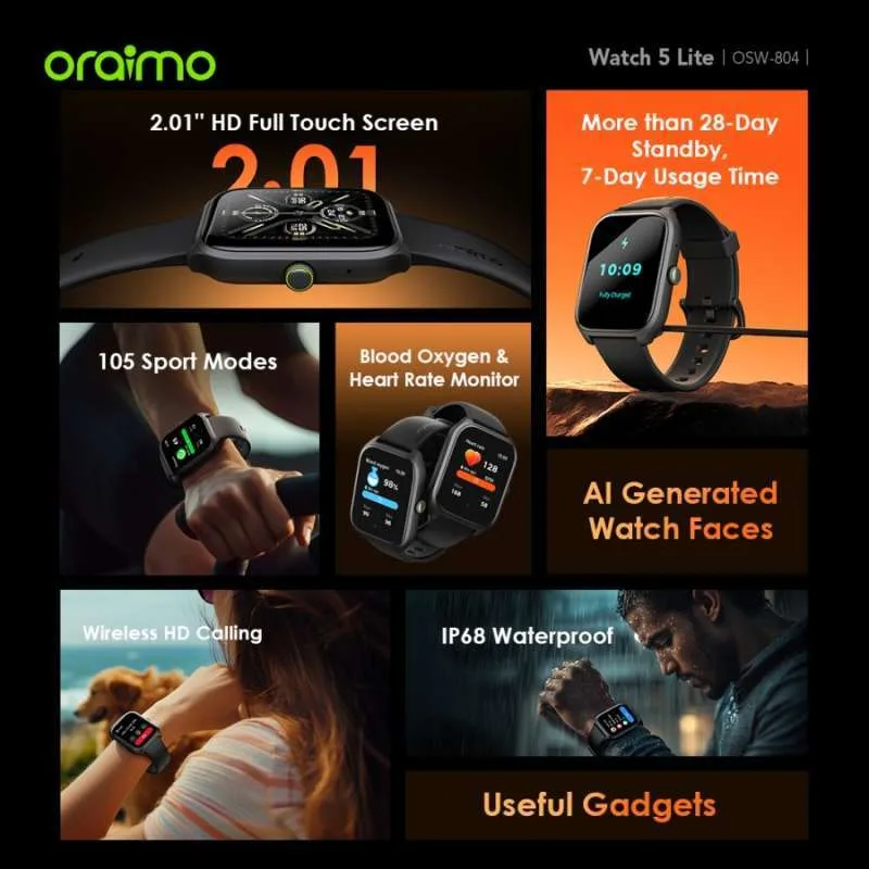 Oraimo Watch 5 Lite 5