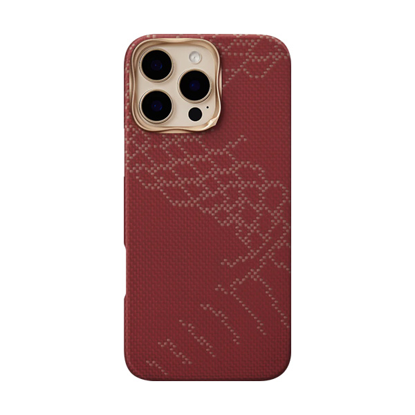 PITAKA iPhone 16 Pro - 16 Pro Max Snake Ridge Case (Sunny Day)