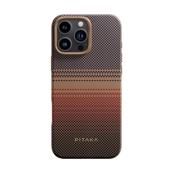 PITAKA iPhone 16 Pro - 16 Pro Max Sunset Military-Grade Protective Case