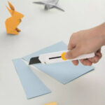 Small Retractable Paper Cutter For Office