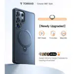 TORRAS Samsung Galaxy S25 Ultra 360° Spin Stand MagSafe Case - Image 2