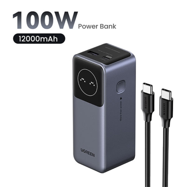 UGREEN PB724 Nexode 12000mAh 100W Power Bank 2