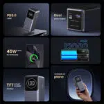 UGREEN PB724 Nexode 12000mAh 100W Power Bank with Smart Digital Display (35526B) - Image 4