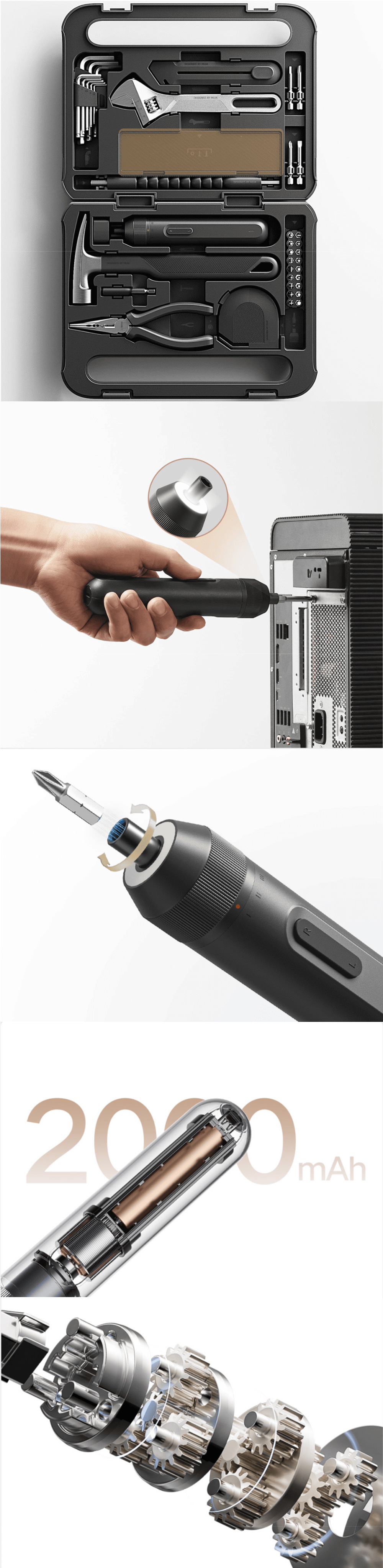 Xiaomi Mijia Screwdriver Home Portable Multifunctional Toolbox