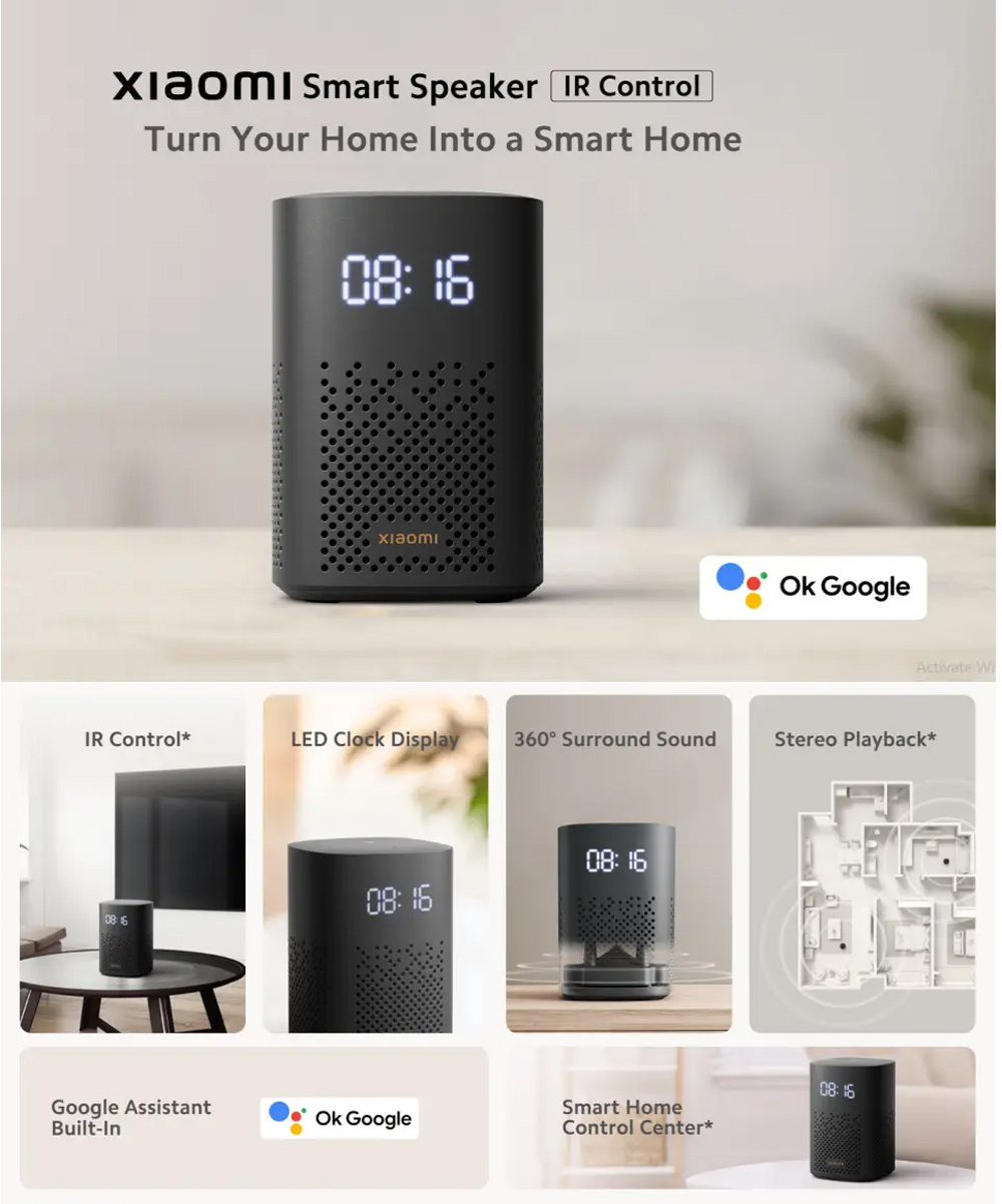 Xiaomi Smart Speaker (IR Control)