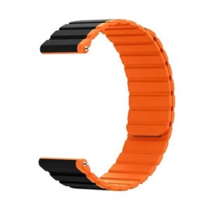 22mm Dual Colour Silicone Magnetic Strap