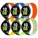 22mm Dual Colour Silicone Magnetic Strap