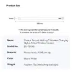 BASEUS Smooth Writing 3 Magnetic Wireless Charging Stylus Pen (Active Wireless Version) - Image 7