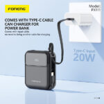 FONENG PX111 10000mAh Mini 22.5W Power Bank