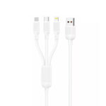 Foneng X80 100W 3-in-1 Fast Charging Cable