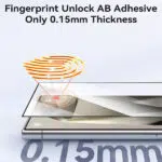 JOYROOM Samsung Galaxy S24 Ultra 2.5D HD Tempered Glass Screen Protector - Image 2