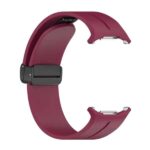 Silicone Magnetic Folding Buckle Strap for Samsung Watch Ultra 47mm