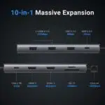 UGREEN CM639 Revodok Pro 210 10-in-1 USB C HUB - Image 2