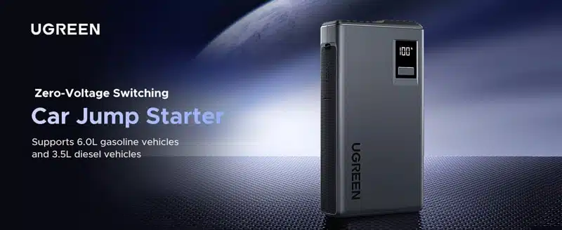 UGREEN ES702 12000mAh 600A Car Jump Starter