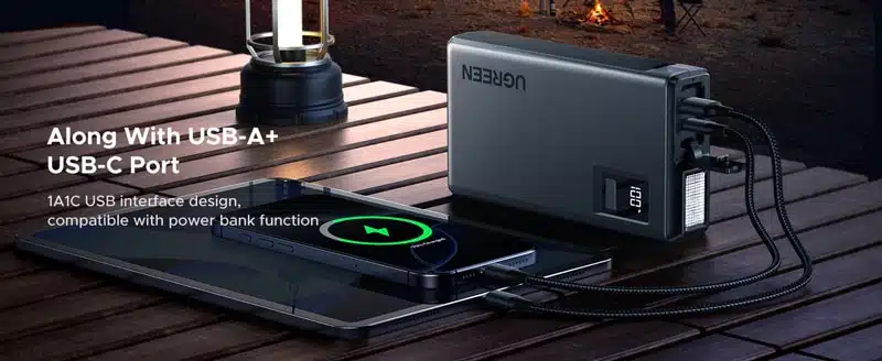 UGREEN ES702 12000mAh 600A Car Jump Starter