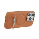 X-Level iPhone 16 Pro Max PU Leather Magnetic Kickstand Case - Image 4