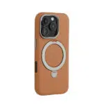 X-Level iPhone 16 Pro Max PU Leather Magnetic Kickstand Case - Image 2