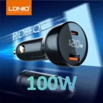 Ldnio C101 100W Dual Port Super Fast Car Charger